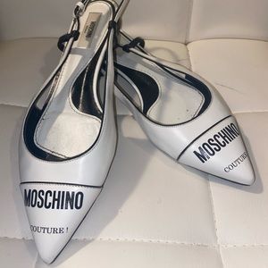 Moschino Sling-Back Flats